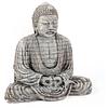 Amazonas Buddha, 15.5x9.6x15.4cm, silbern