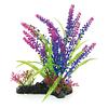 Fantasy Plant AB-125, 20cm verte-bleue-violette