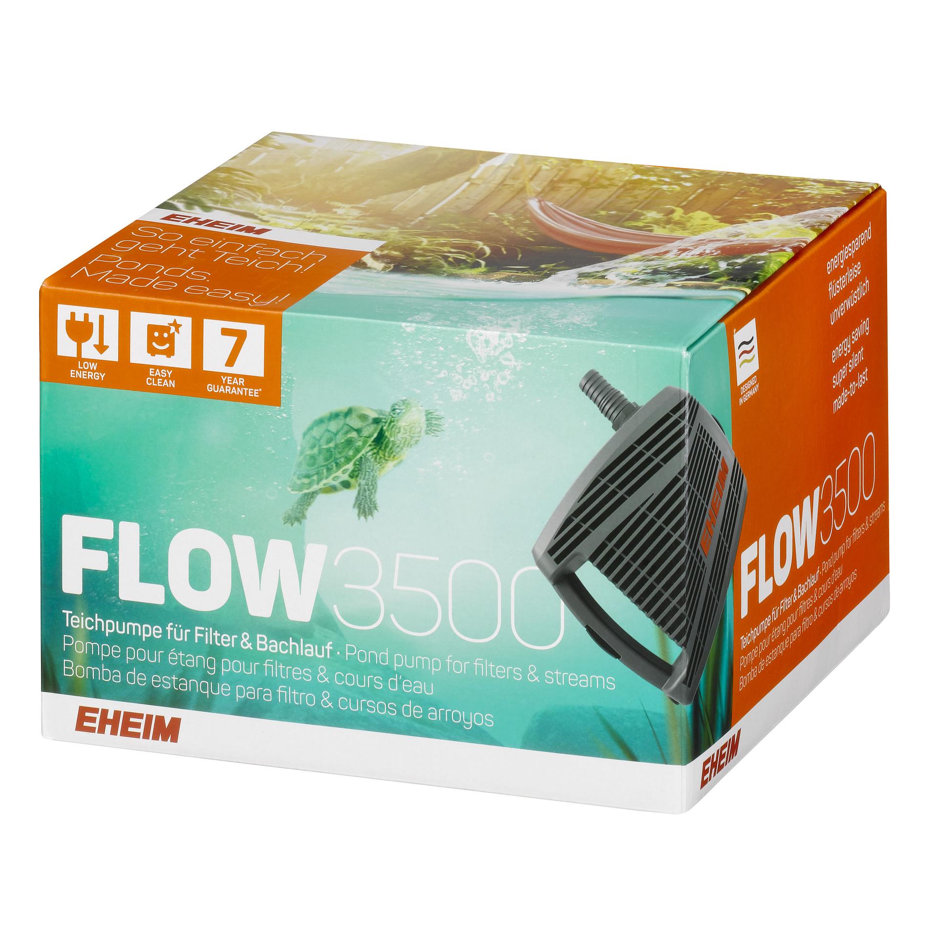 FLOW Pompe à filtre pour étang et ruisseau