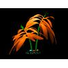 Amazonas Kunststoffpflanzen FLUO Tree, orange