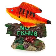 Mini-Dekor Fish No Fishing, 5x2.6x5.5cm