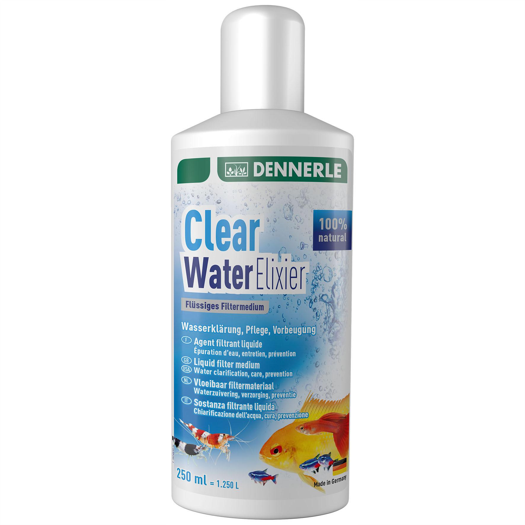 Dennerle Clear Water Elixier - Matériau filtrant liquide
