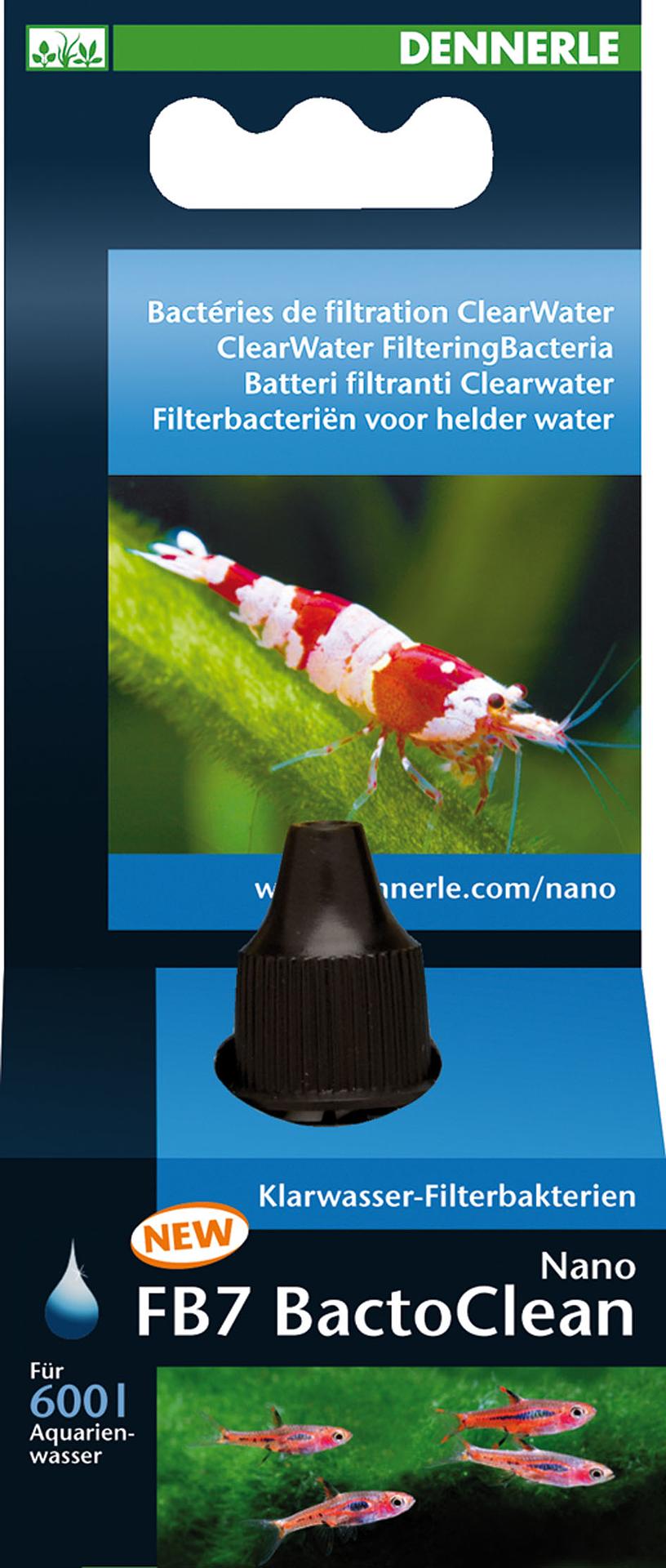Dennerle Nano FB7 BactoClean 15ml pour 600 litres d’eau d’aquarium