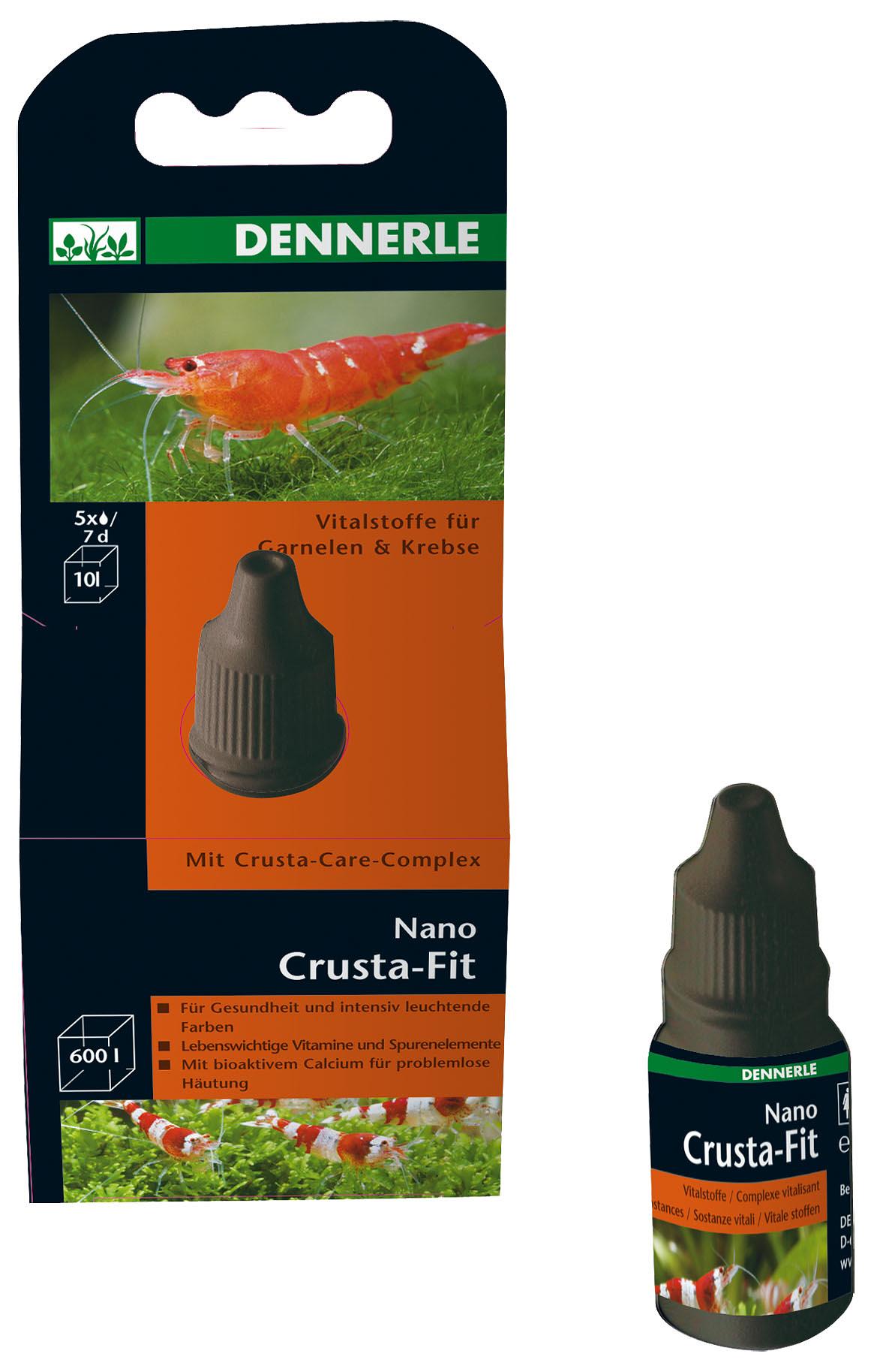 Dennerle Nano Crusta-Fit 15ml pour 600 litres d’eau d’aquarium