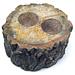 Zubehör Jelly-Dosenhalter aus Holz, mit 2 Löcher ø8–10cm, H:5.5cm