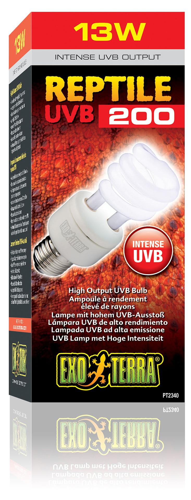 Exo Terra Ampoules fluocompactes Reptile UVB 200