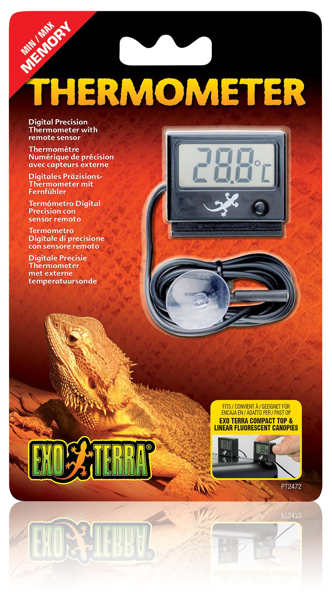 ExoTerra Thermometer digital mit Sensor