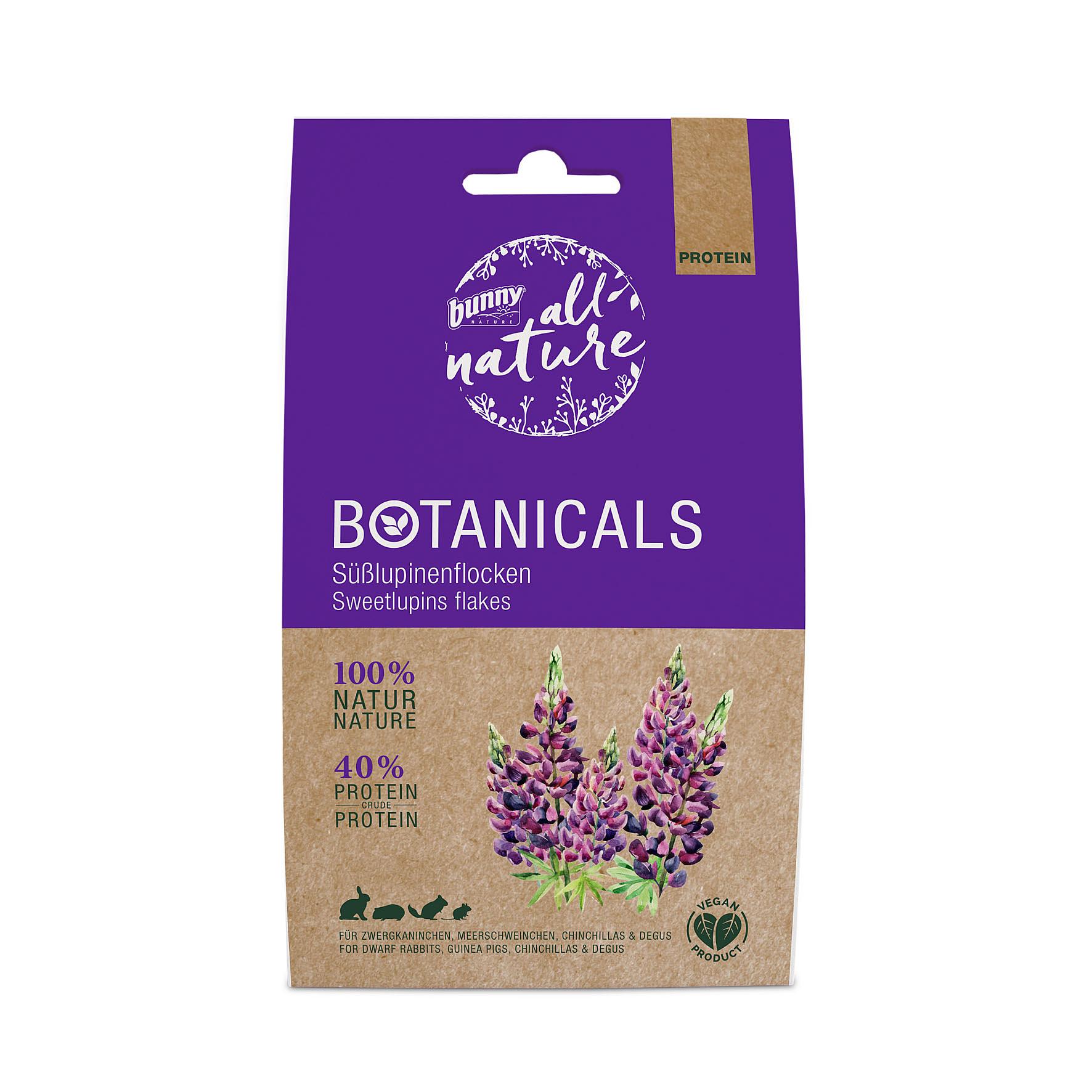 Bunny Botanicals – Protein mit Süsslupinenflocken