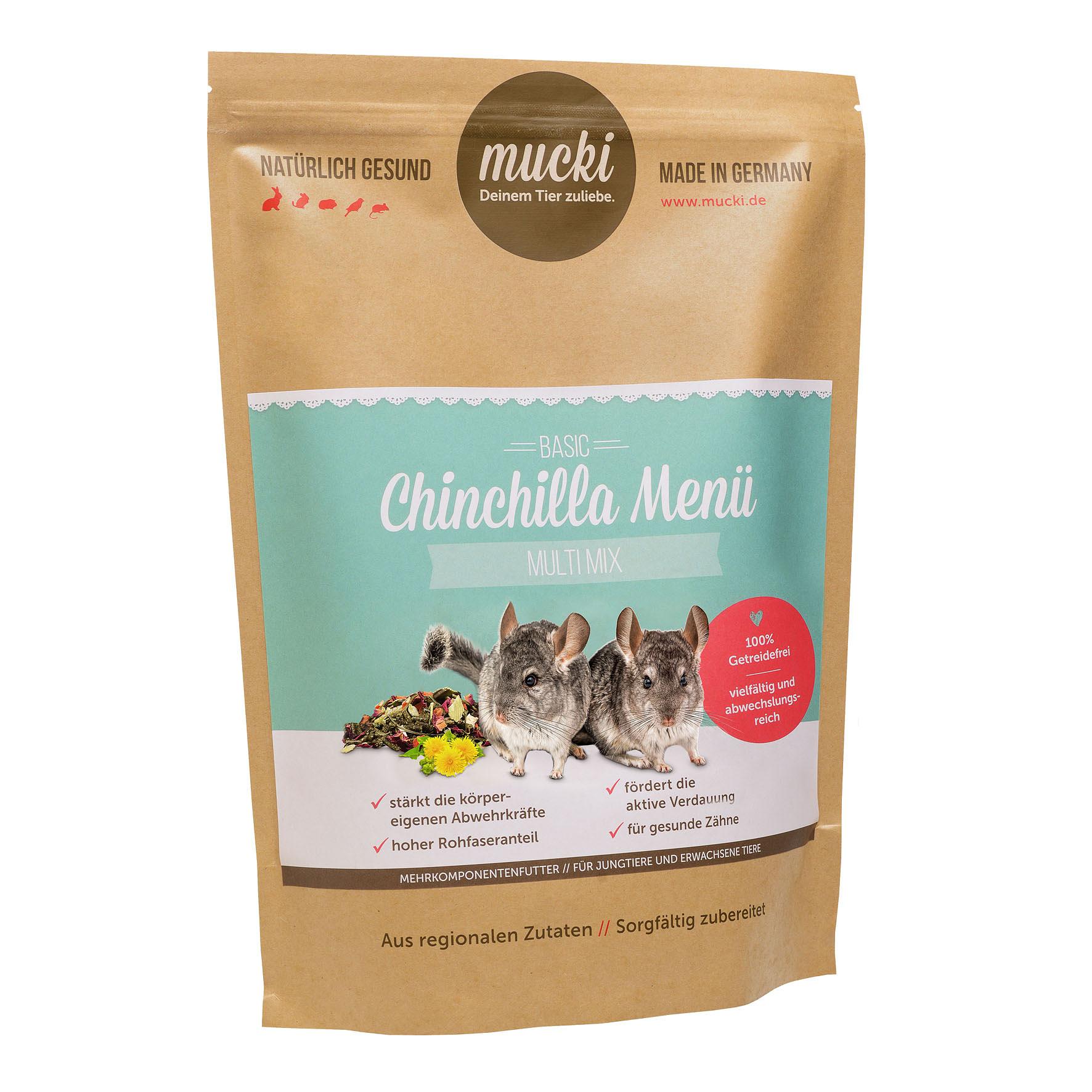 Mucki Menu pour chinchillas Multi Mix