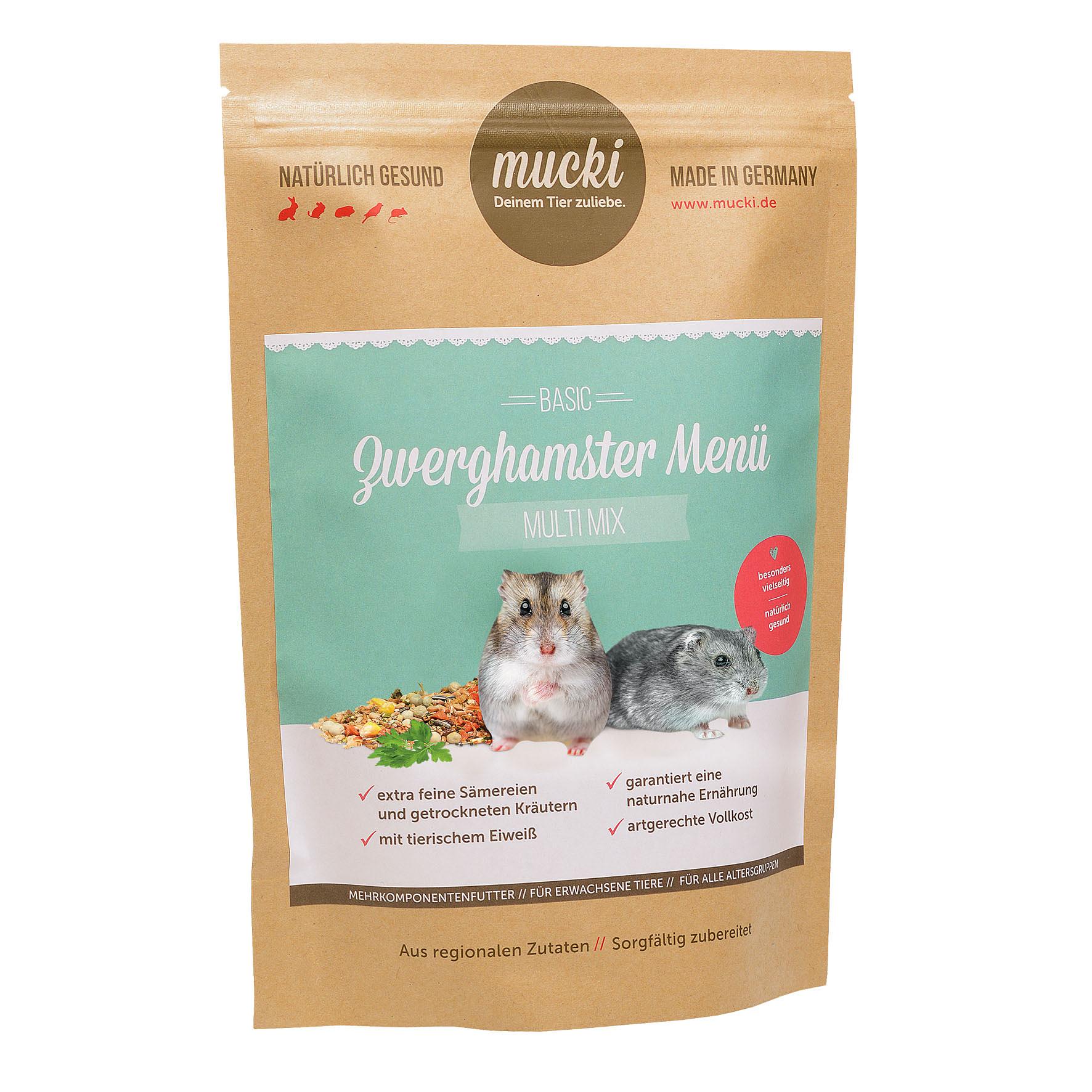 Mucki Menu pour hamster de nain Multi Mix
