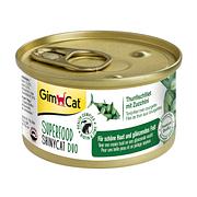 GimCat ShinyCat Duo Superfood, thon & courgette