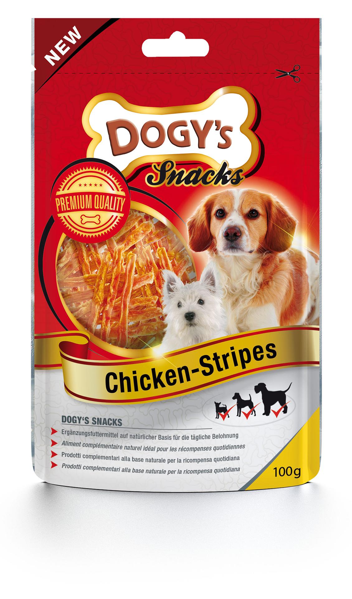Dogy’s Chicken-Stripes Hundesnack