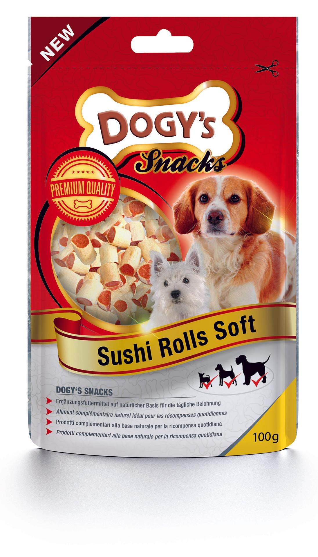 Dogy’s Sushi Rolls Soft snack pour chien