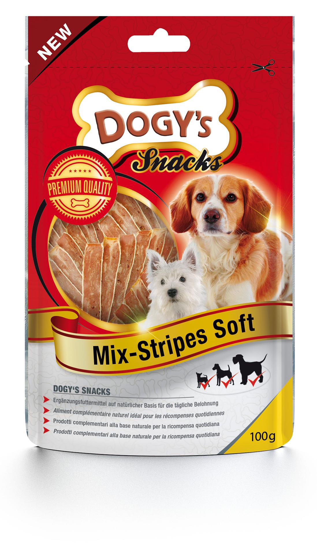 Dogy’s Mix-Stripes Soft Hundesnack