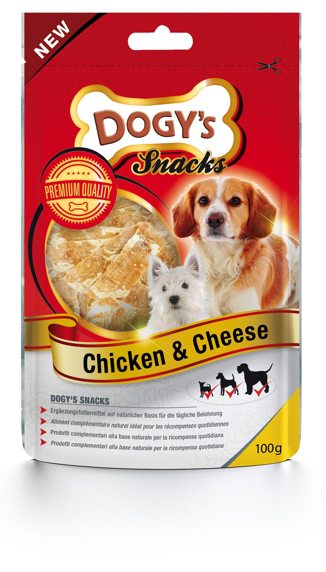 Dogy‘s Chicken & Cheese Steaks snack pour chien