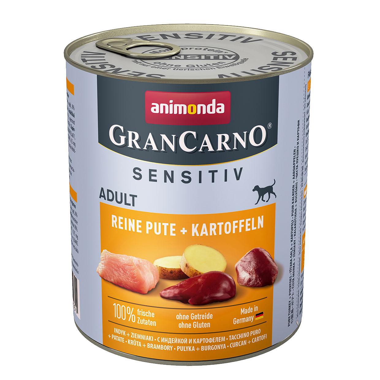 GranCarno Adult Sensitiv Pute & Kartoffeln, 800g