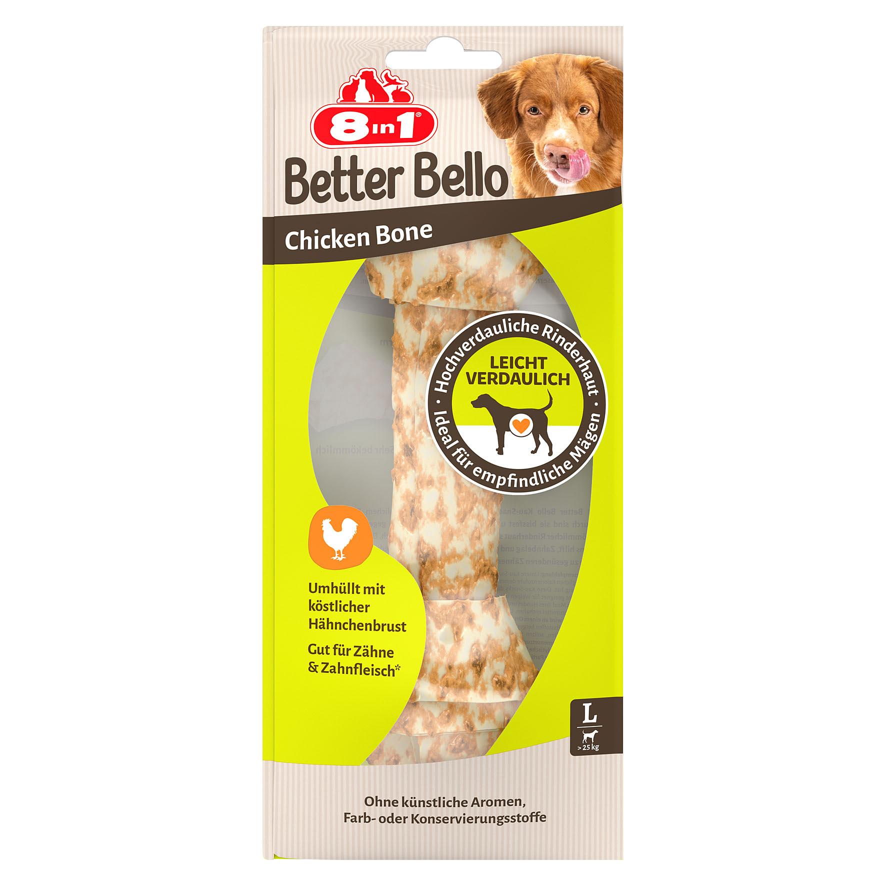 8in1 Better Bello Chicken Bone Large 1pc./84g