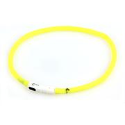 swisspet collier lumineux Reflex avec USB, jaune