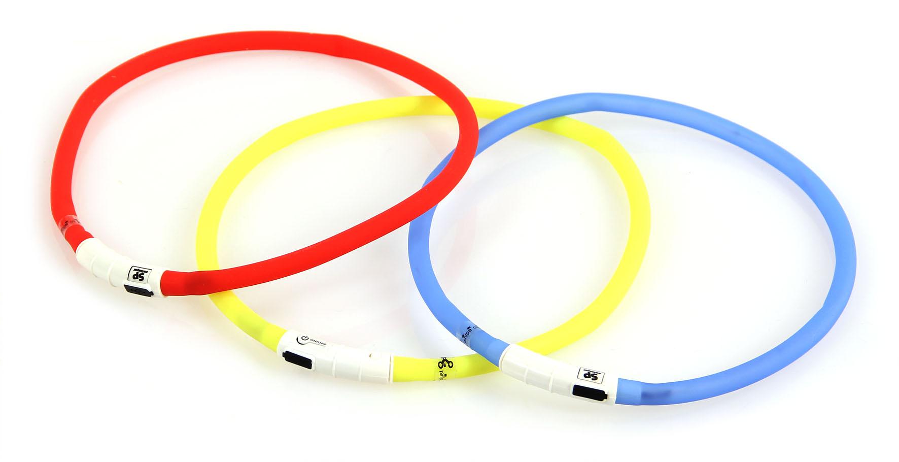 swisspet Hunde-Leuchthalsband Reflex mit USB