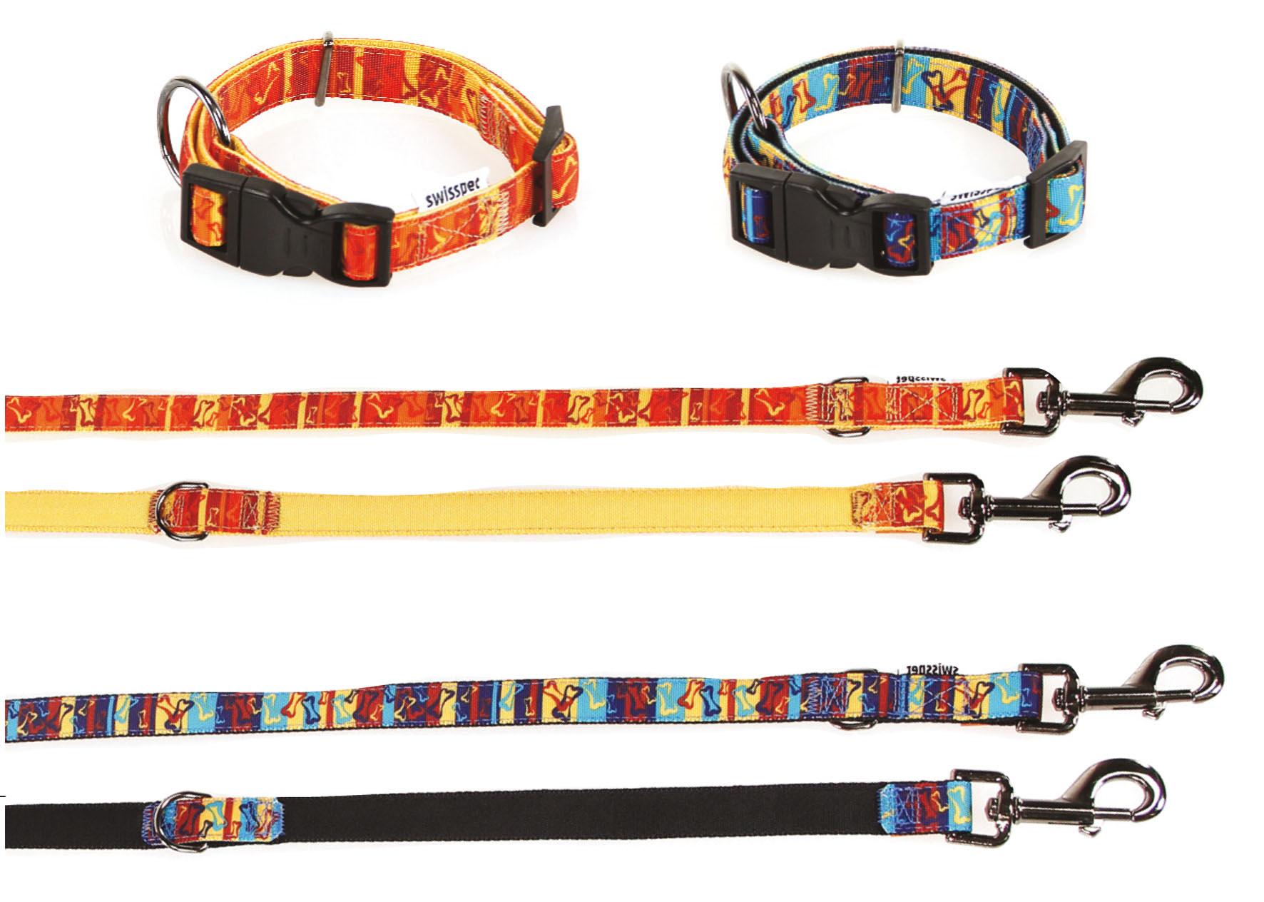 TrendLine Hundehalsband & Hundeführleine Ossito, Soft