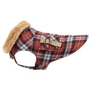 TrendLine Hundemantel Grizzly, rot, S