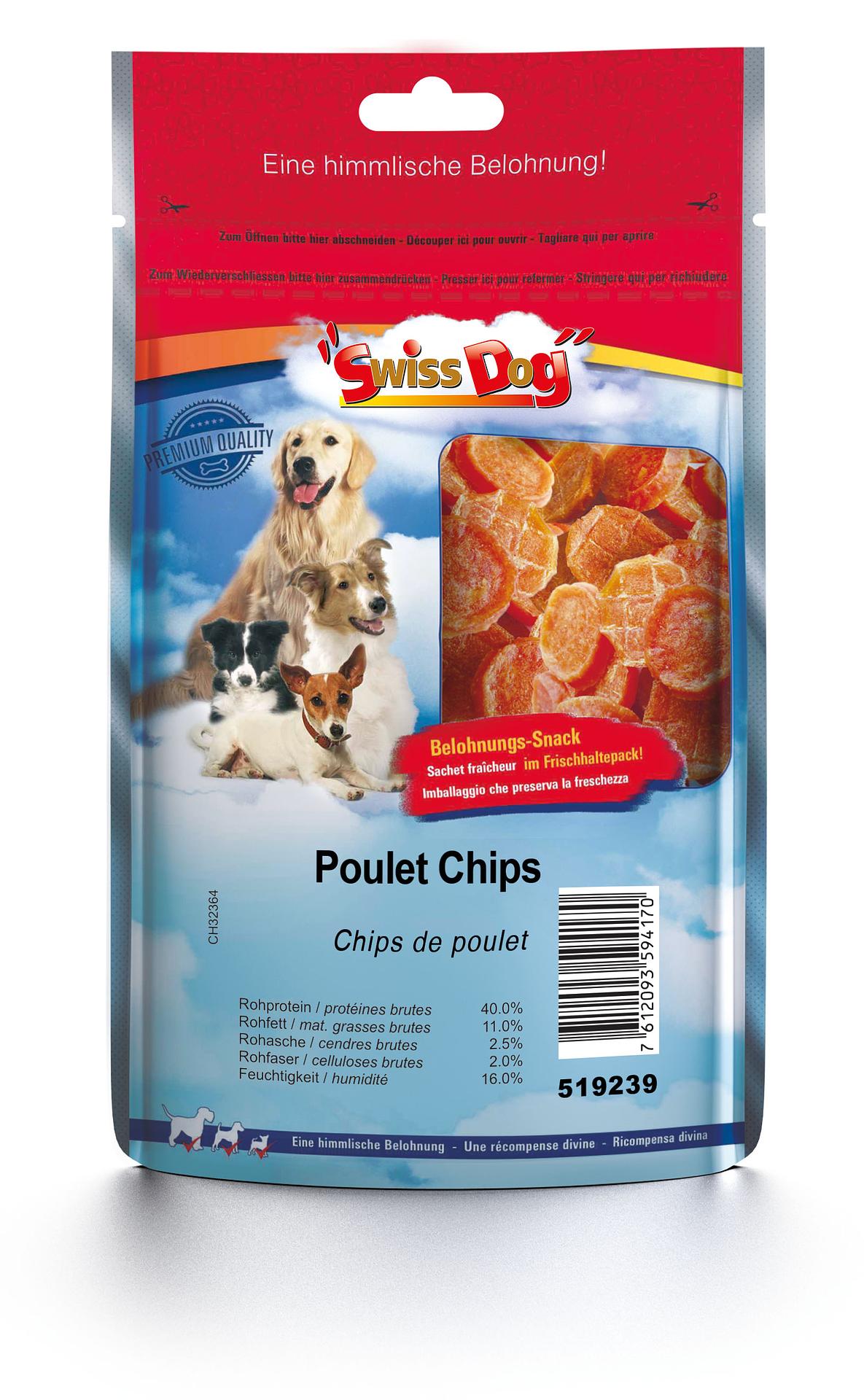 SwissDog Poulet-Chips