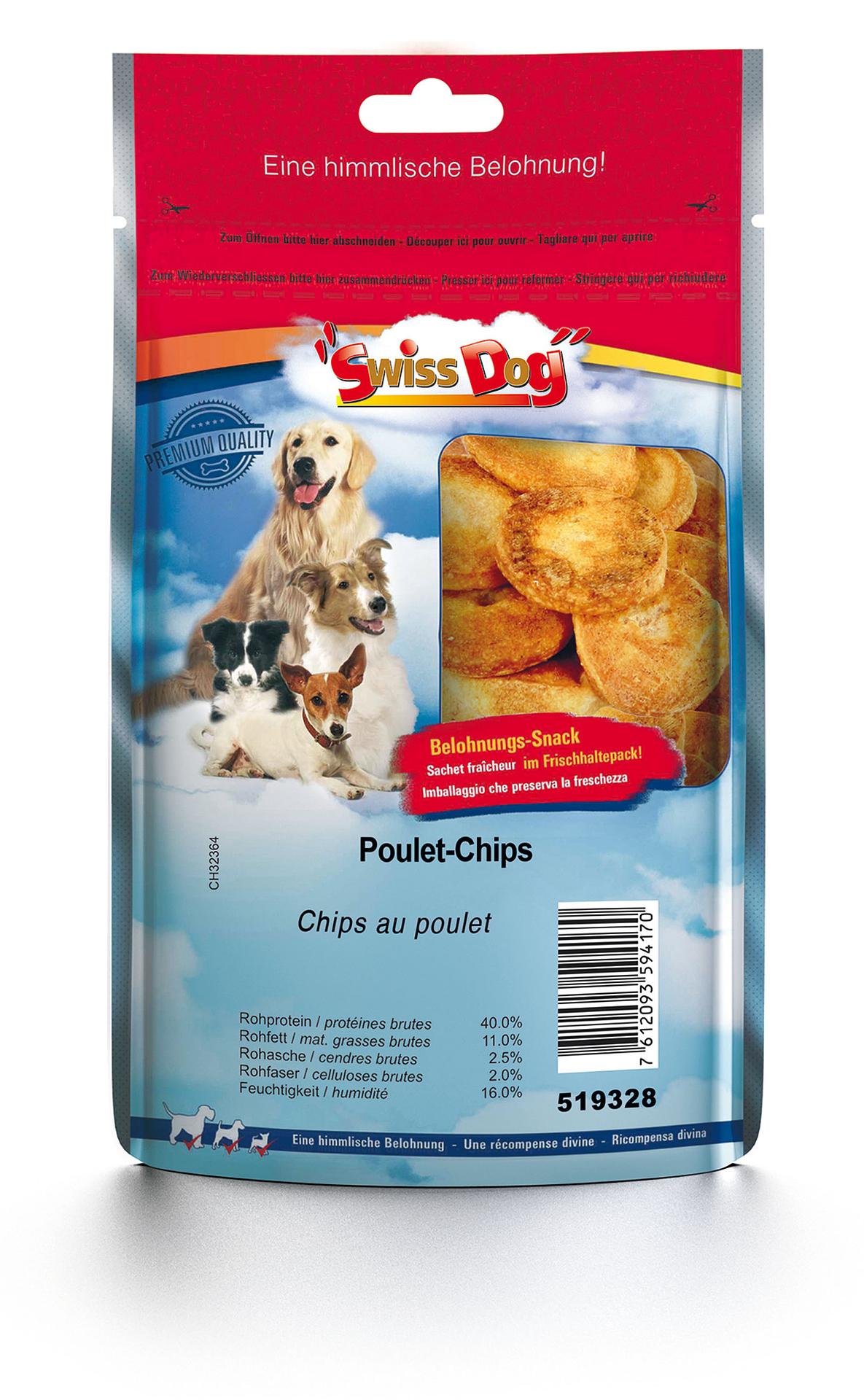 SwissDog Poulet Chips