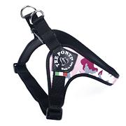 Tre Ponti Harnais rose camouflage, Taille 1