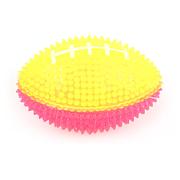 swisspet Ballon de rugby lumineux, rose-jaune