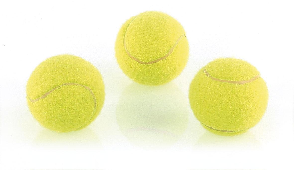 swisspet mini balles de tennis, 3pcs