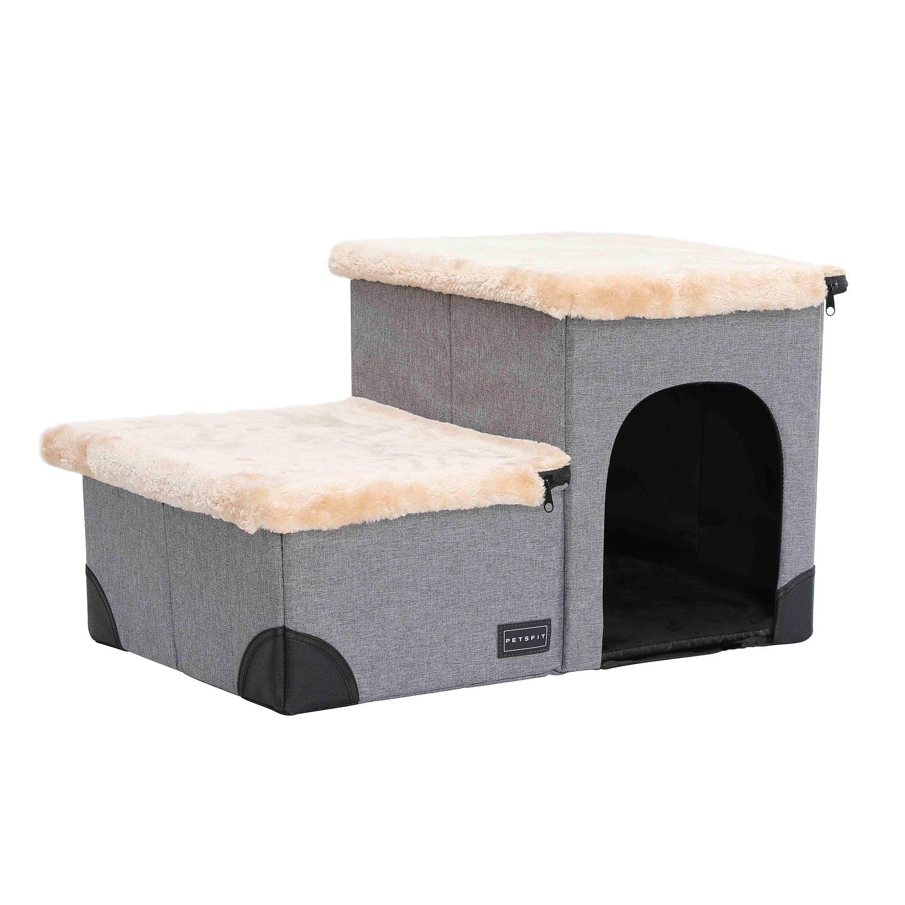 Petsfit Katzen- & Hundetreppe Filou S, grau