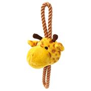 swisspet jouet pour chiens giraffe à la corde