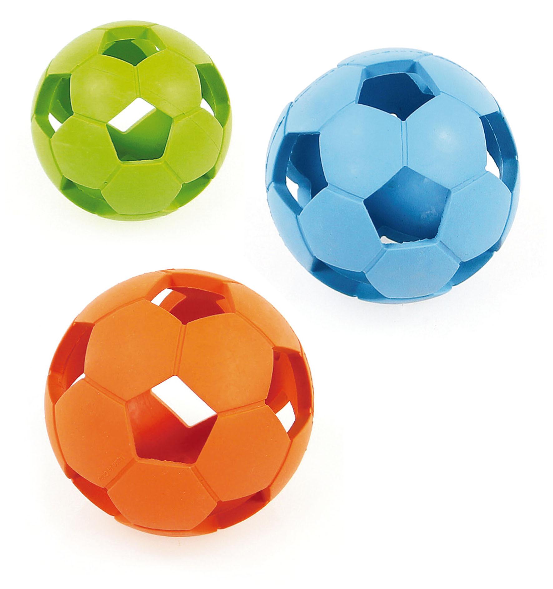 swisspet Hundespielzeug Weichgummi-Fussball