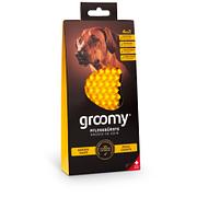 groomy® Wellness-Bürste, Kurzhaar, gelb