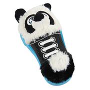 swisspet Chewshoe panda, noir/blanc, sans couinement