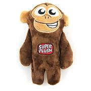 Singe en super peluche, brun 10x4.5x15cm