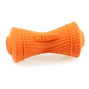 Swisspet Puppy-Spielzeuge aus Gummi Ruff & Roll, orange ø5x11cm