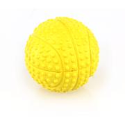 swisspet Mini-Spielball mit Noppen, gelb