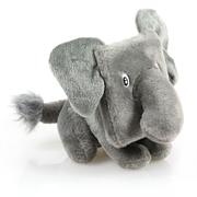 swisspet Quadra éléphant en peluche, gris