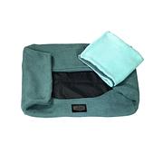 Swisspet couverture de lit pour chien et chat Cota28, turquoise S:50x40x15cm