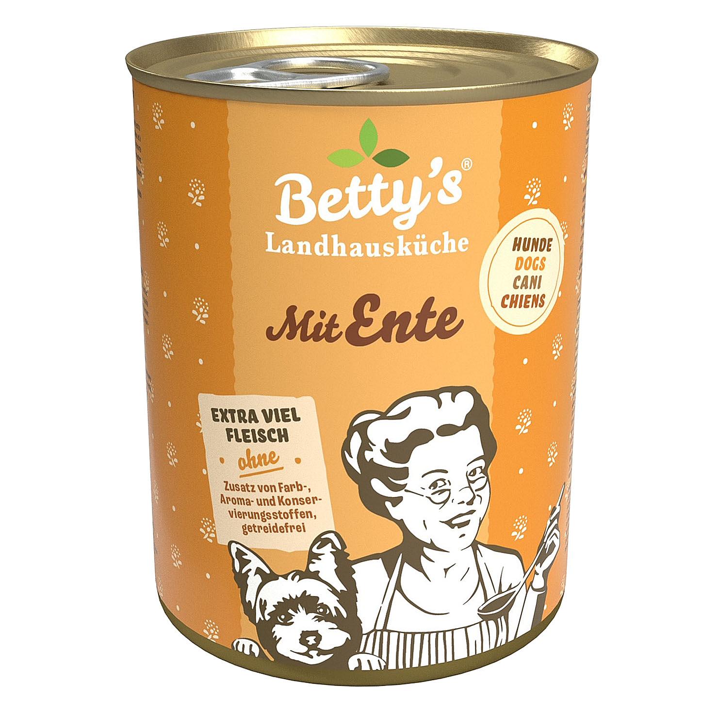 Betty's Landhausküche Geflügel & Ente 400g