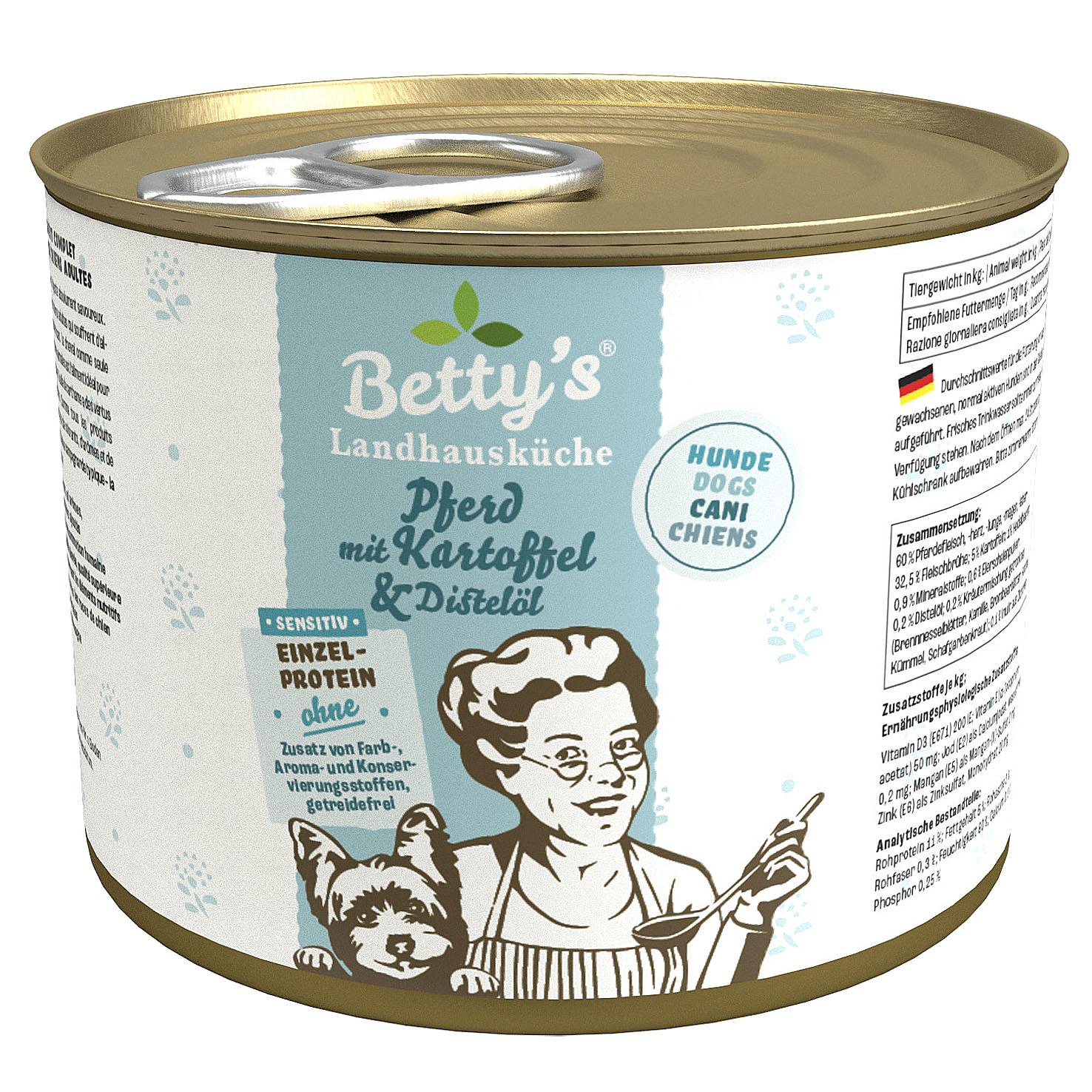 Betty's Landhausküche Sensitiv Pferd