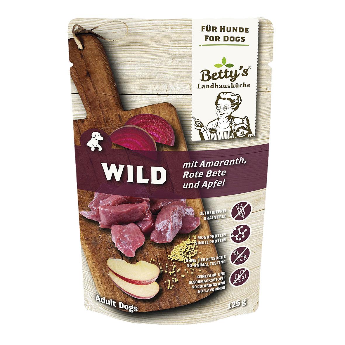 Cuisine de campagne Betty's Gibier, betteraves rouges et amarante