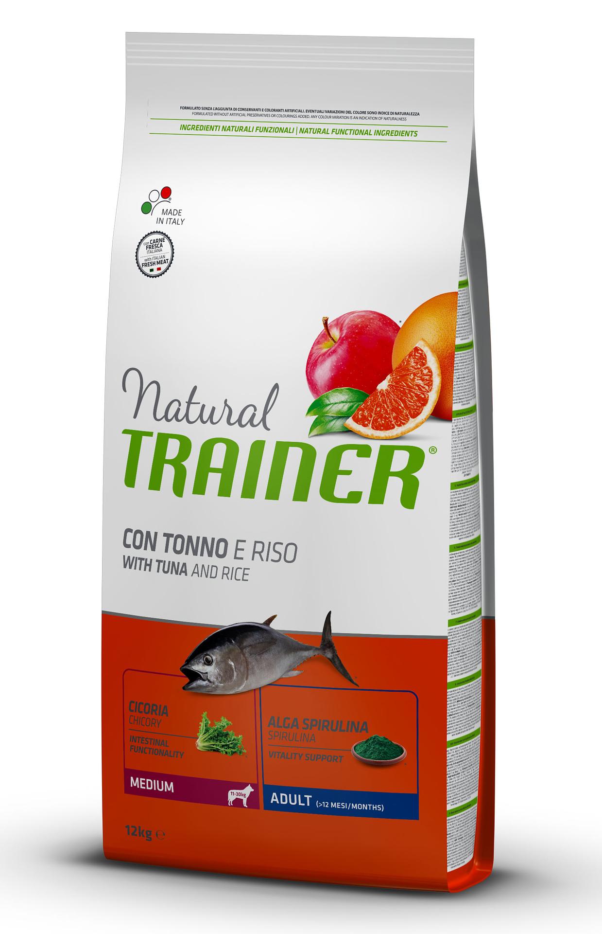 Trainer Natural, Adult Medium, Tuna, Rice & Seaweed