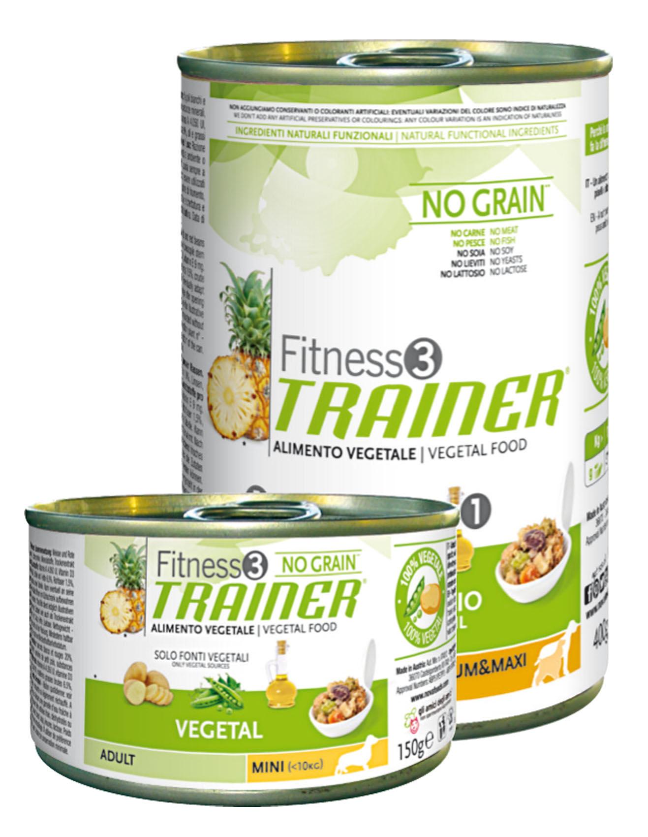 Trainer Fitness3 Adult, No Grain, Vegetal