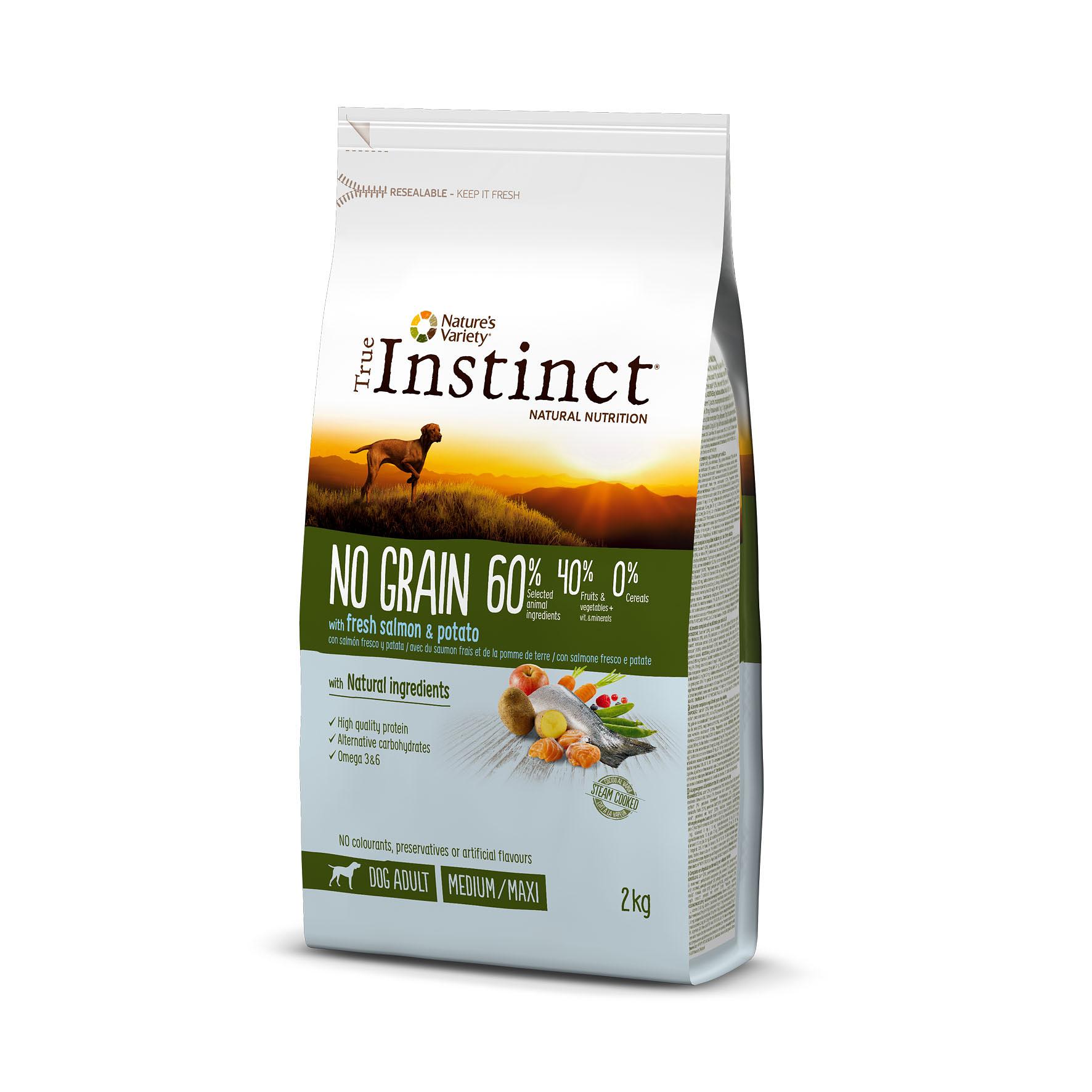 Instinct No Grain Medium/Maxi Adult Salmon