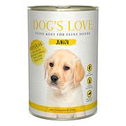 Dog‘s Love Junior Geflügel, Zucchini & Apfel, 400g