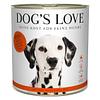 Dog‘s Love Classic Adult boeuf, pomme, épinard & courgette, 800g
