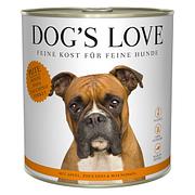 Dog‘s Love Classic Adult dinde, pomme, courgette & huile de noix, 800g