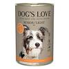 Dog‘s Love Senior Truthahn, Zucchini & Johanniskraut, 400g